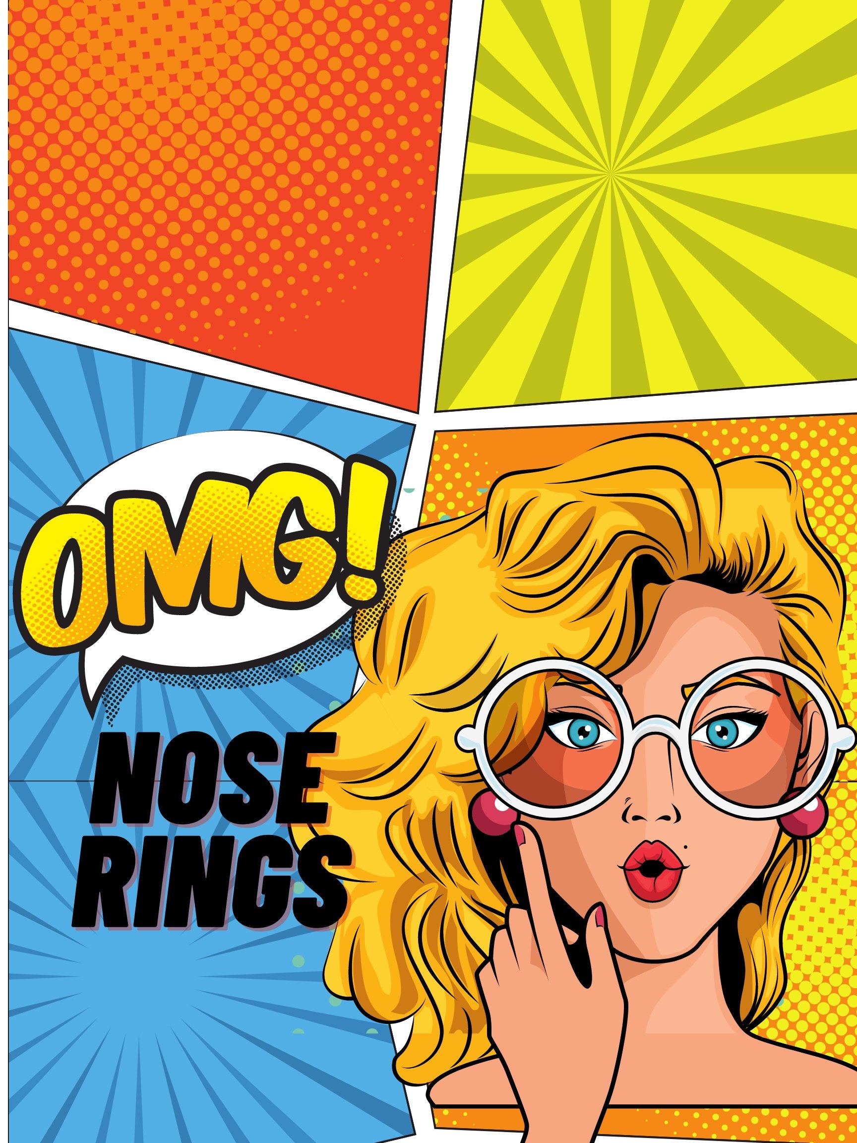 L V Nose Ring – DestinyBlingCo