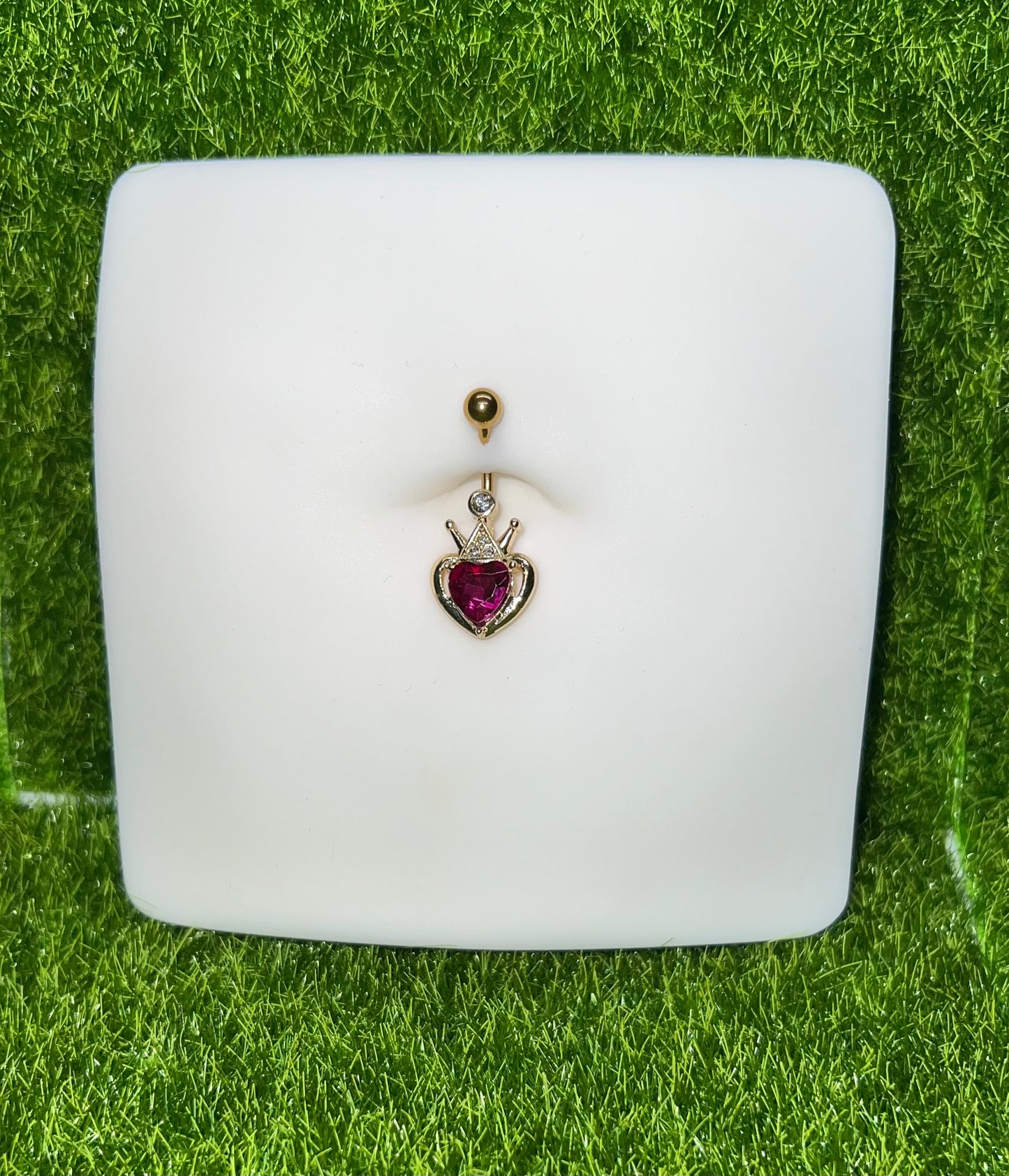 Crown Belly Ring π