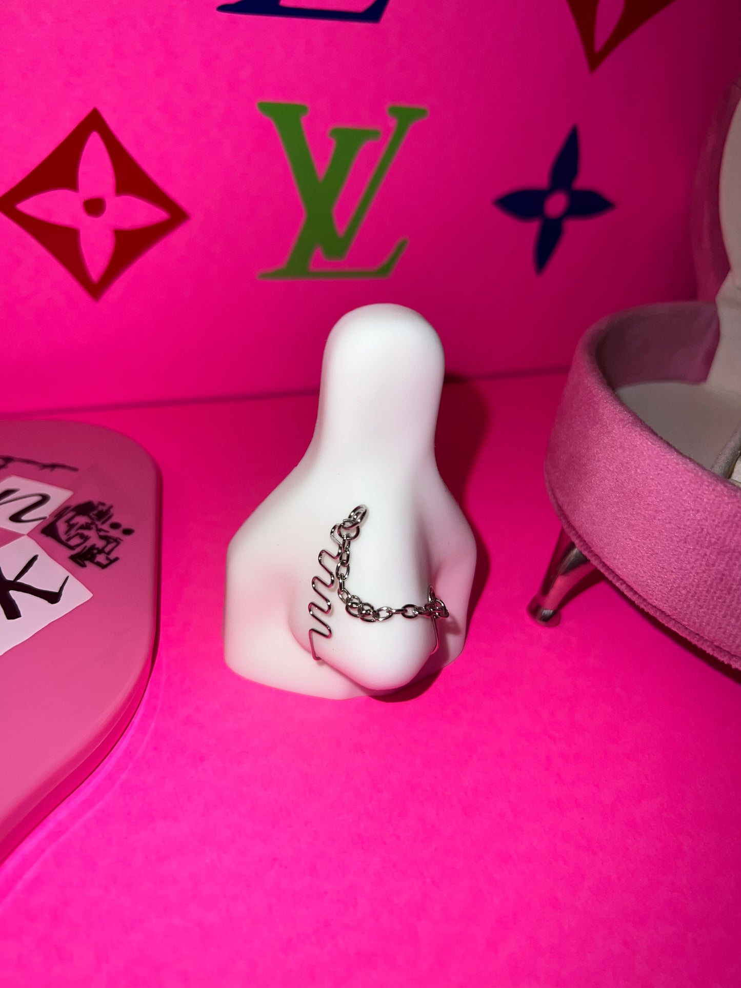 Mya Chain Nose Cuff