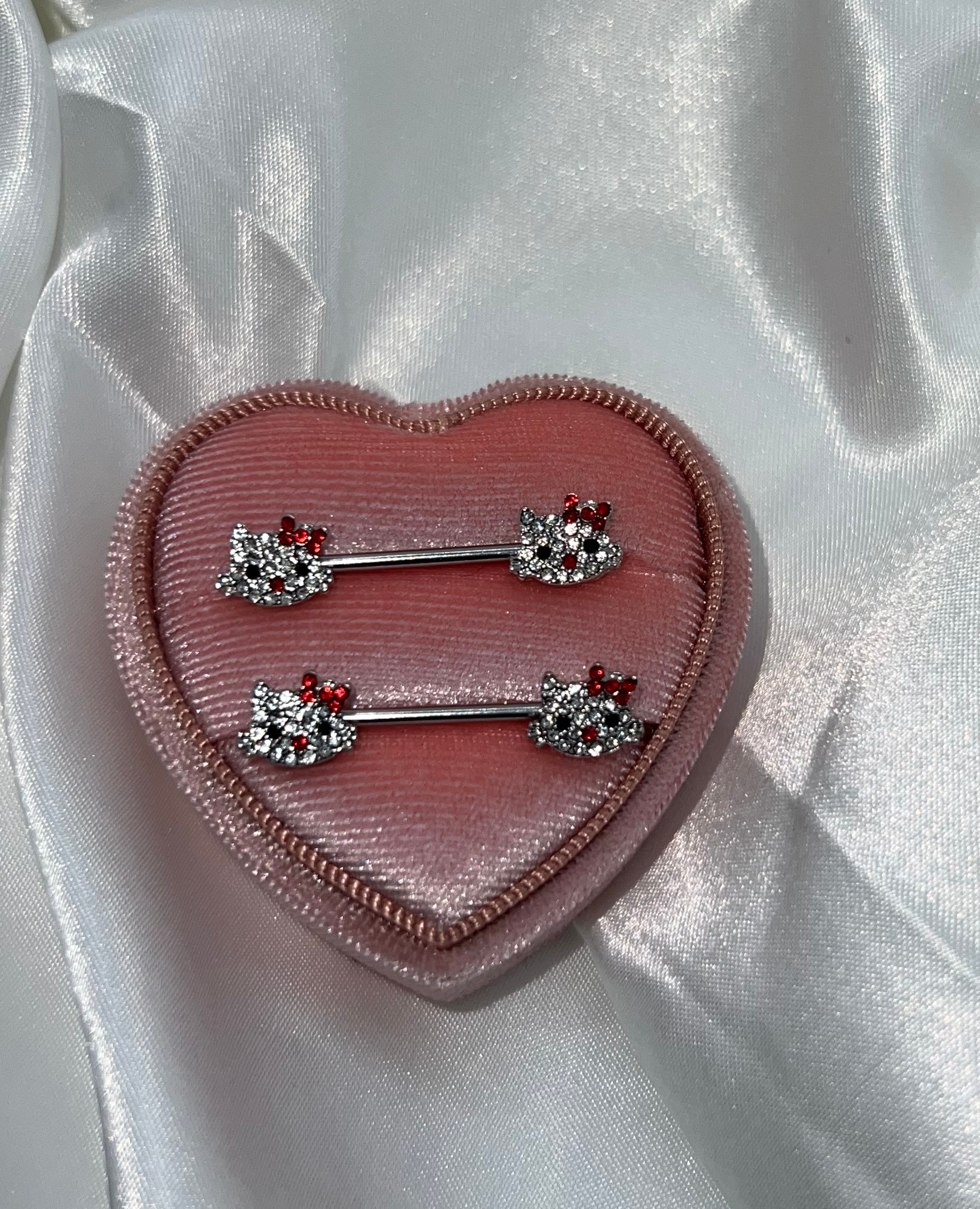 Baddie Heart Nipple Ring – DestinyBlingCo