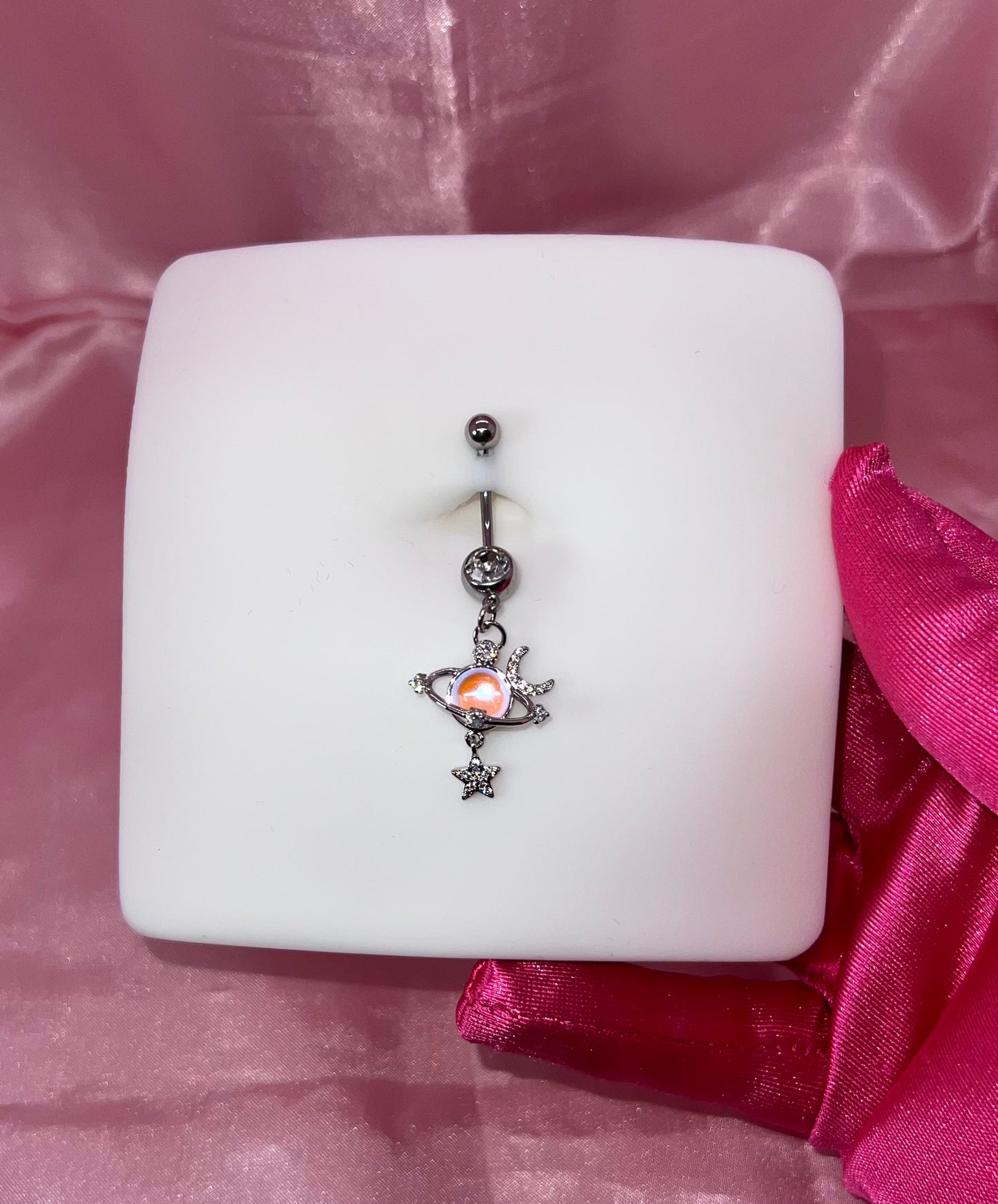 Universe Longer Bar Belly Ring