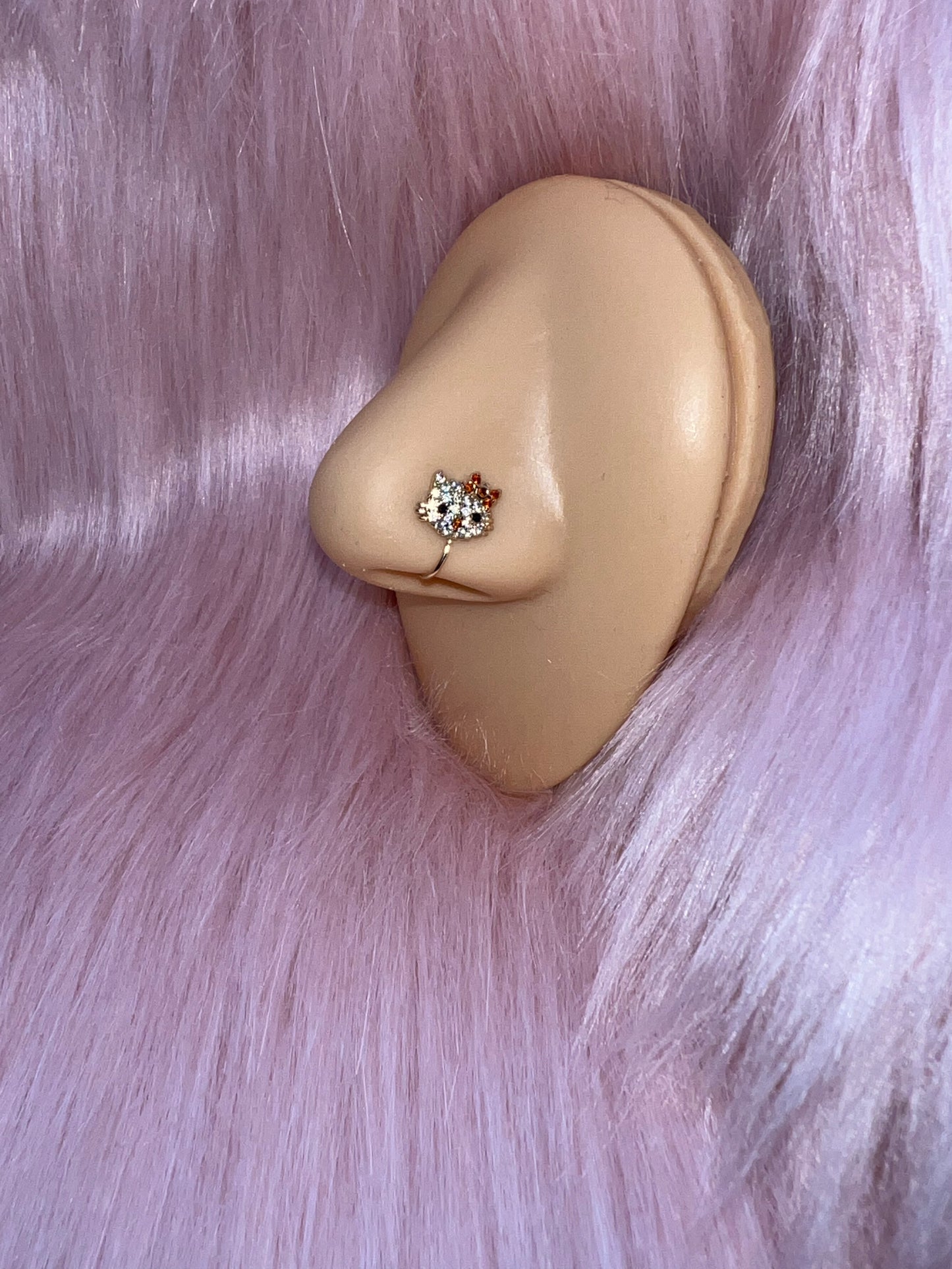 Icy Kitty Nose Cuff
