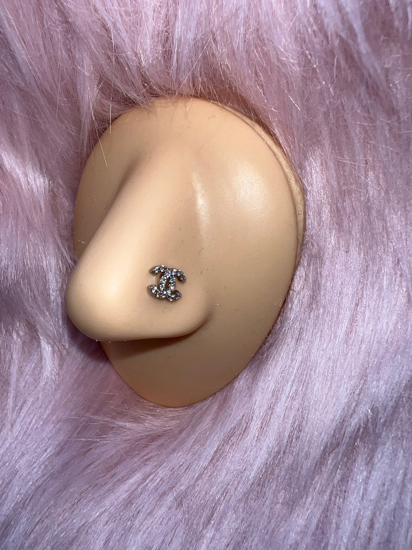 Double C Nose Ring
