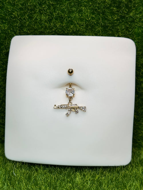 AK Belly Ring