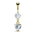 Sabrina Heart Belly Ring 🤍