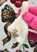 Jordyn Flower Dangle Nose Ring