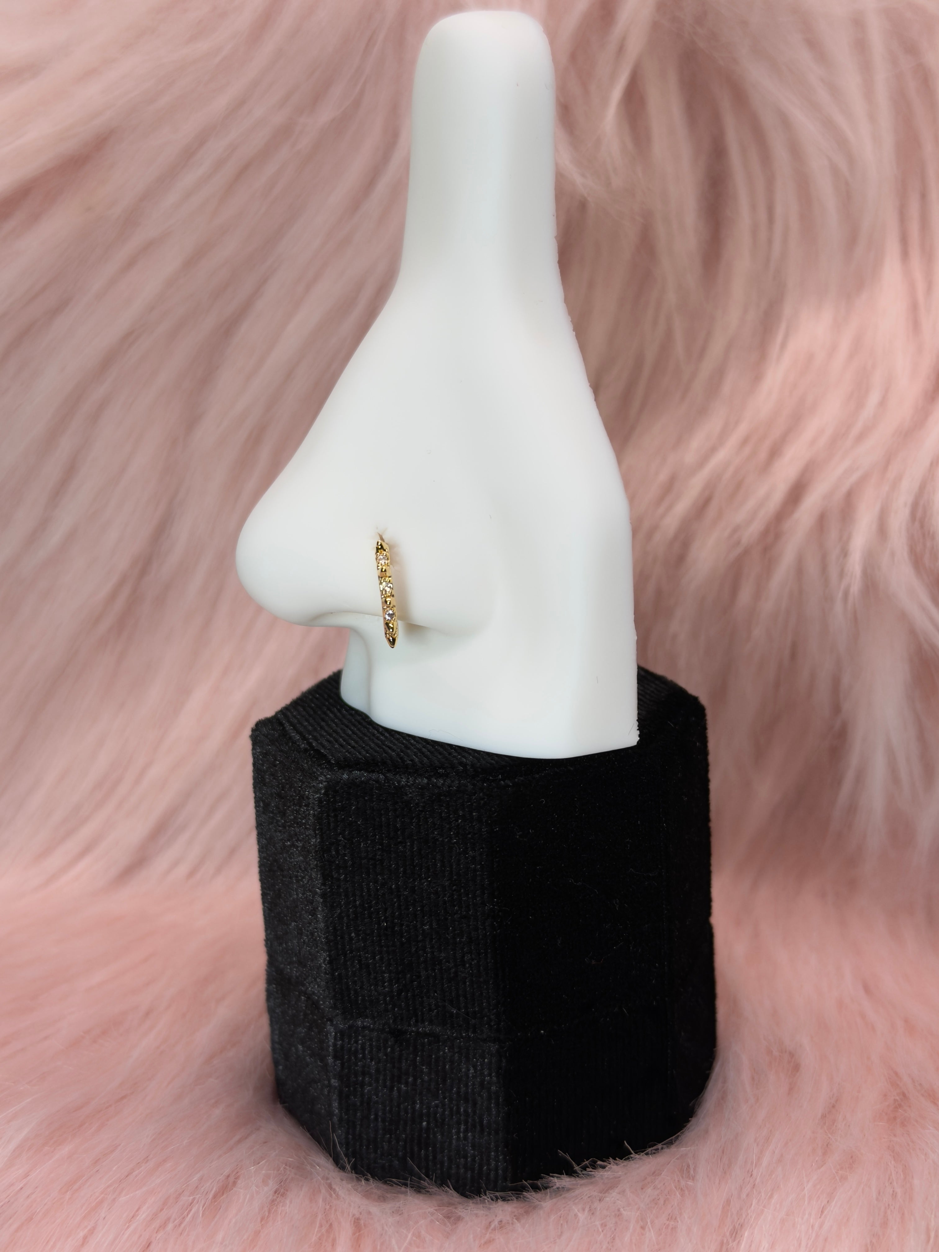 Spike Hoop Nose Ring