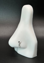 Leslie Heart Nose Ring