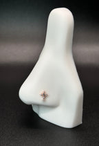 Saint Mini Cross Nose Ring