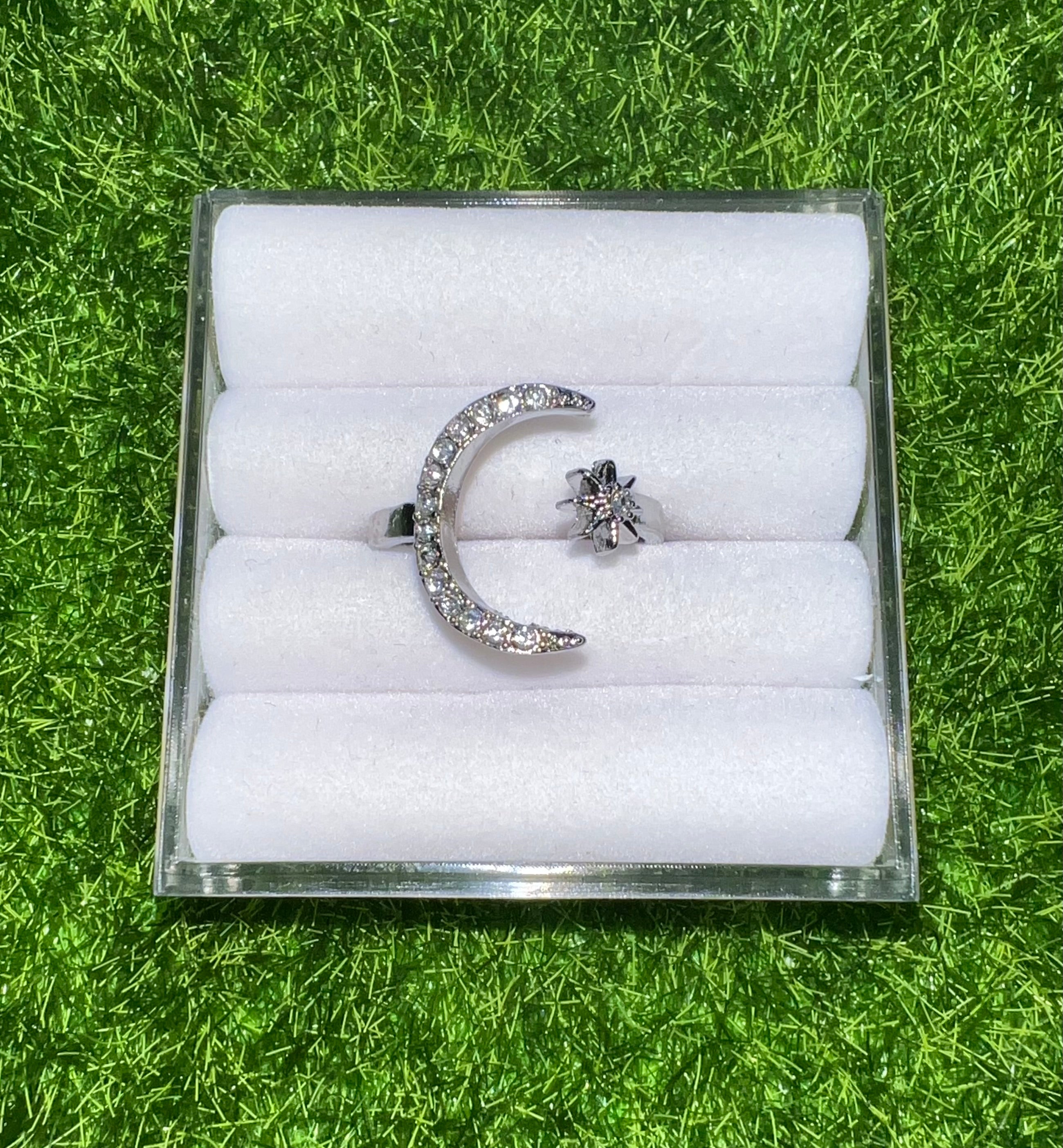 Moon Adjustable Ring