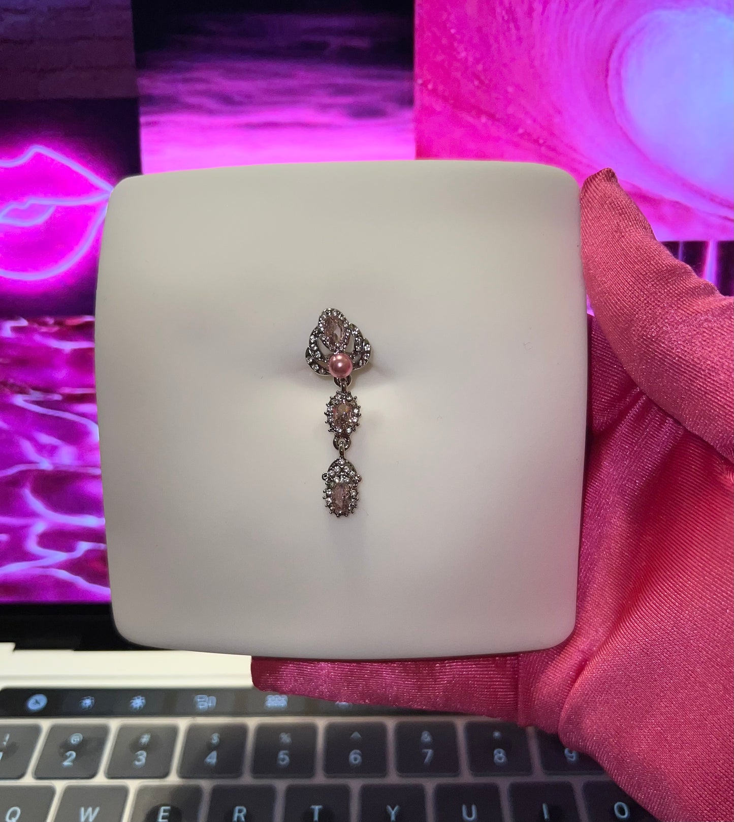 Royal Top Down Belly Ring