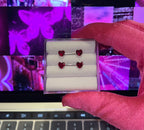 Heart Threadless Nipple Rings