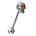Skull Tongue Ring