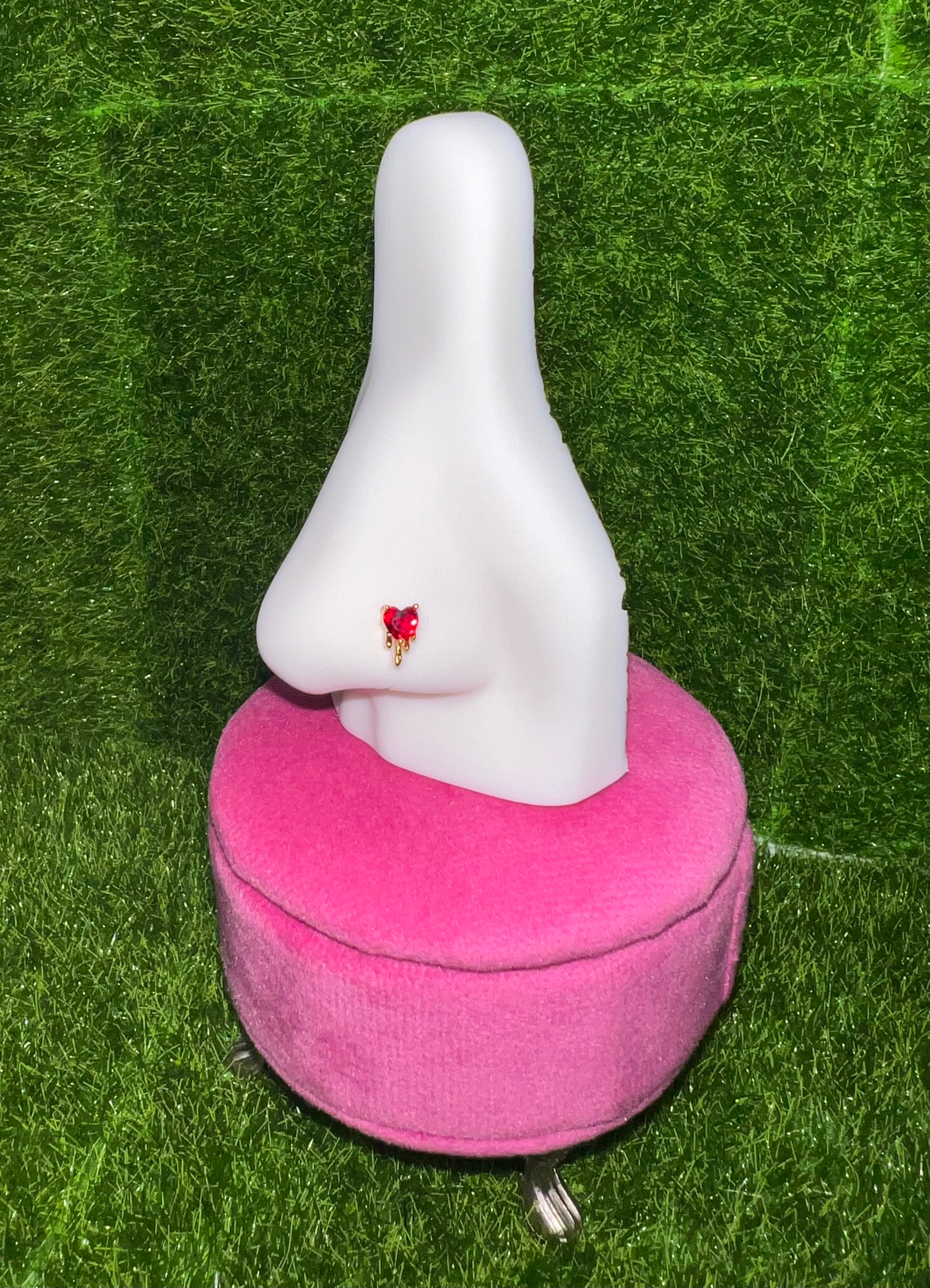 Heart Nose Ring