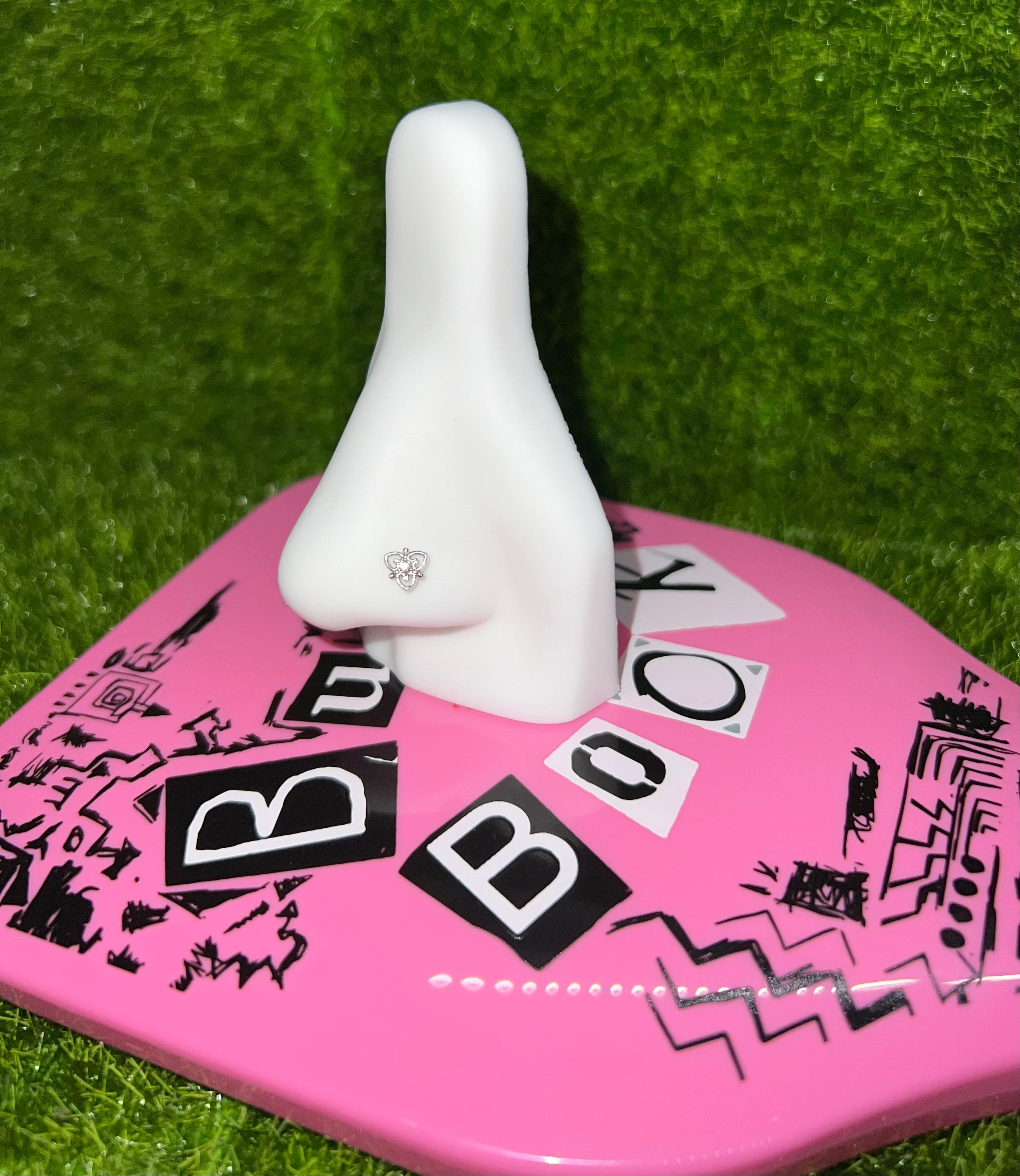 Kimberly Heart Nose Ring