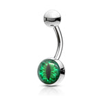 Snake Eye Belly Ring