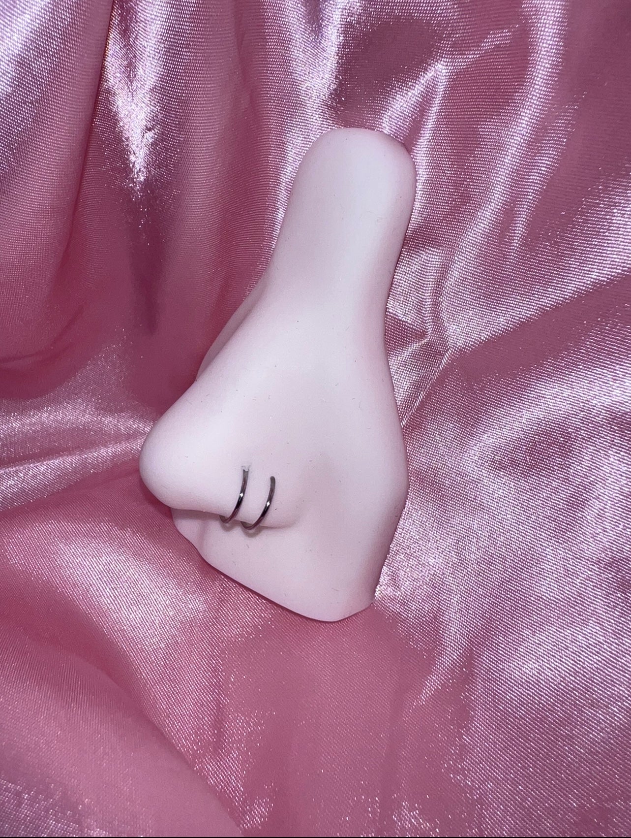 Rubi Spiral Double Nose Ring