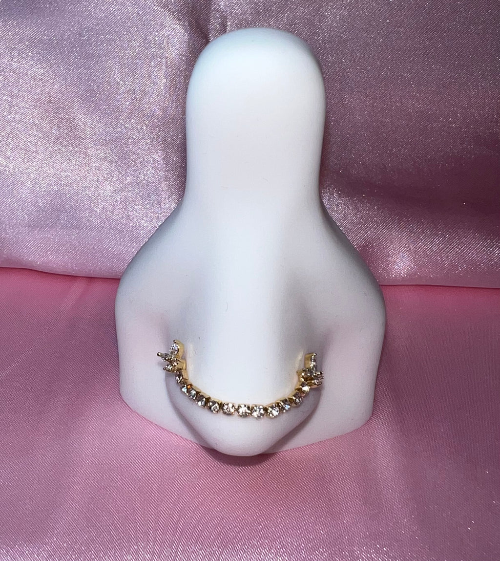 Butterfly Chain Nose Ring