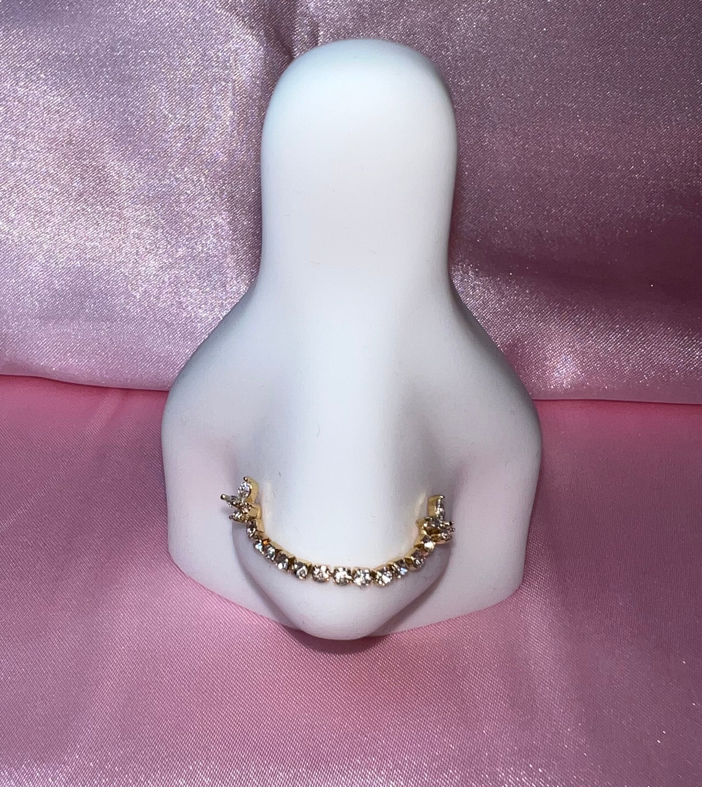 Butterfly Chain Nose Ring