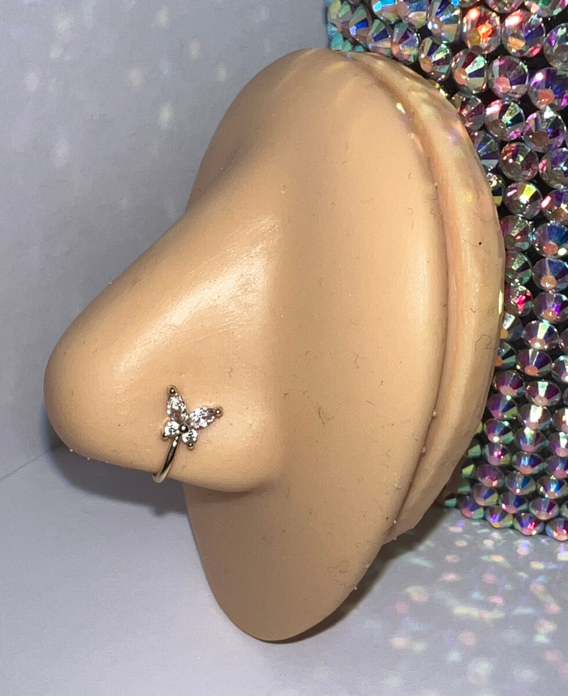 Melanie Butterfly Nose Cuff