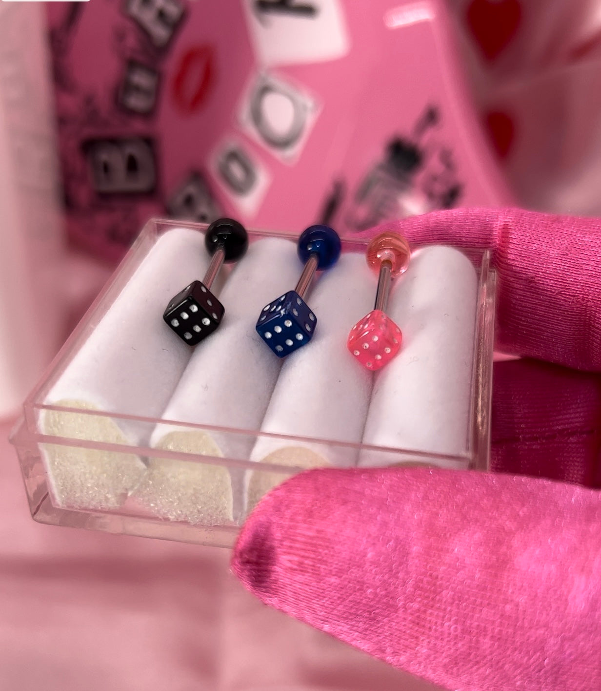 Dice Tongue Ring 🎲