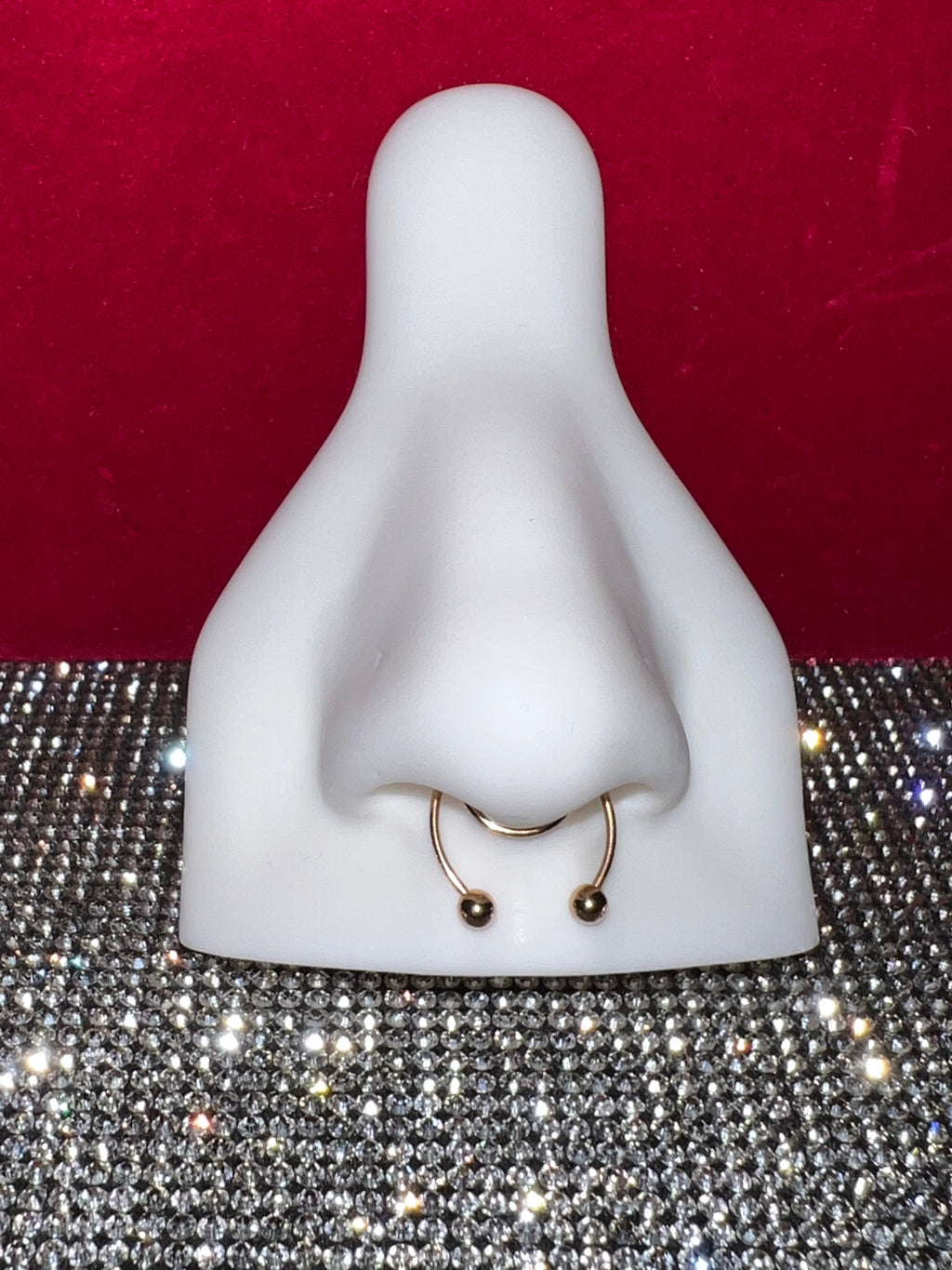 Clip on Septum Horseshoe