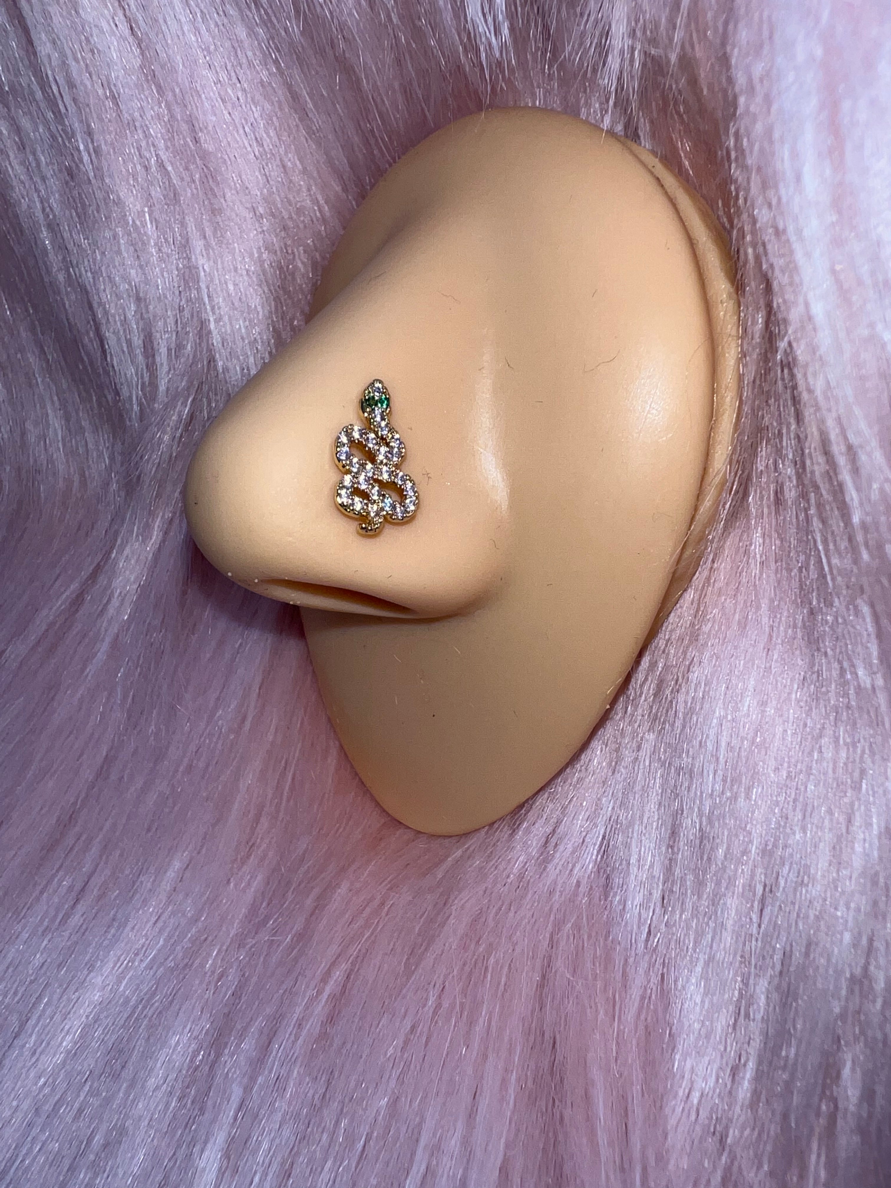 Snake Nose Ring