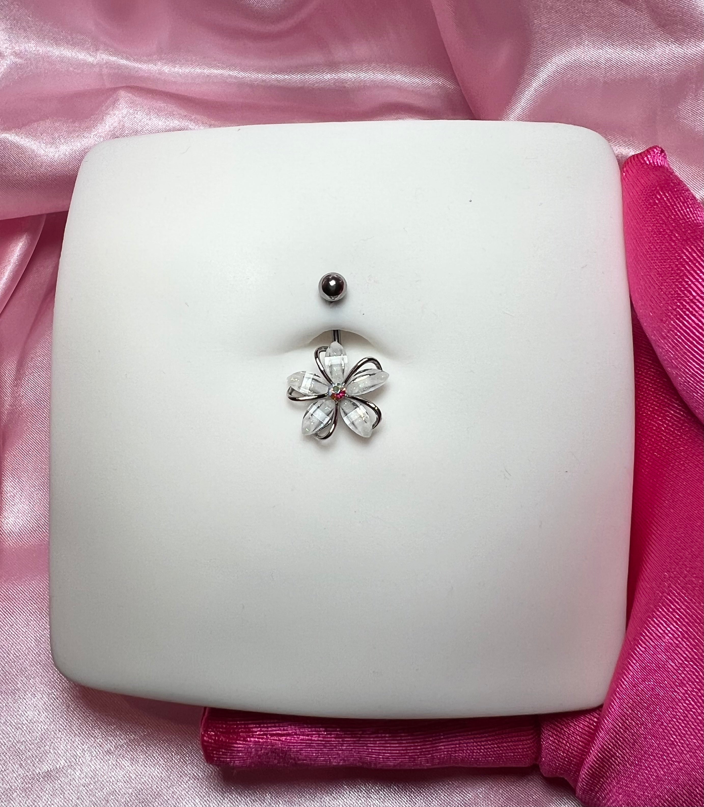Mia Flower Belly Ring