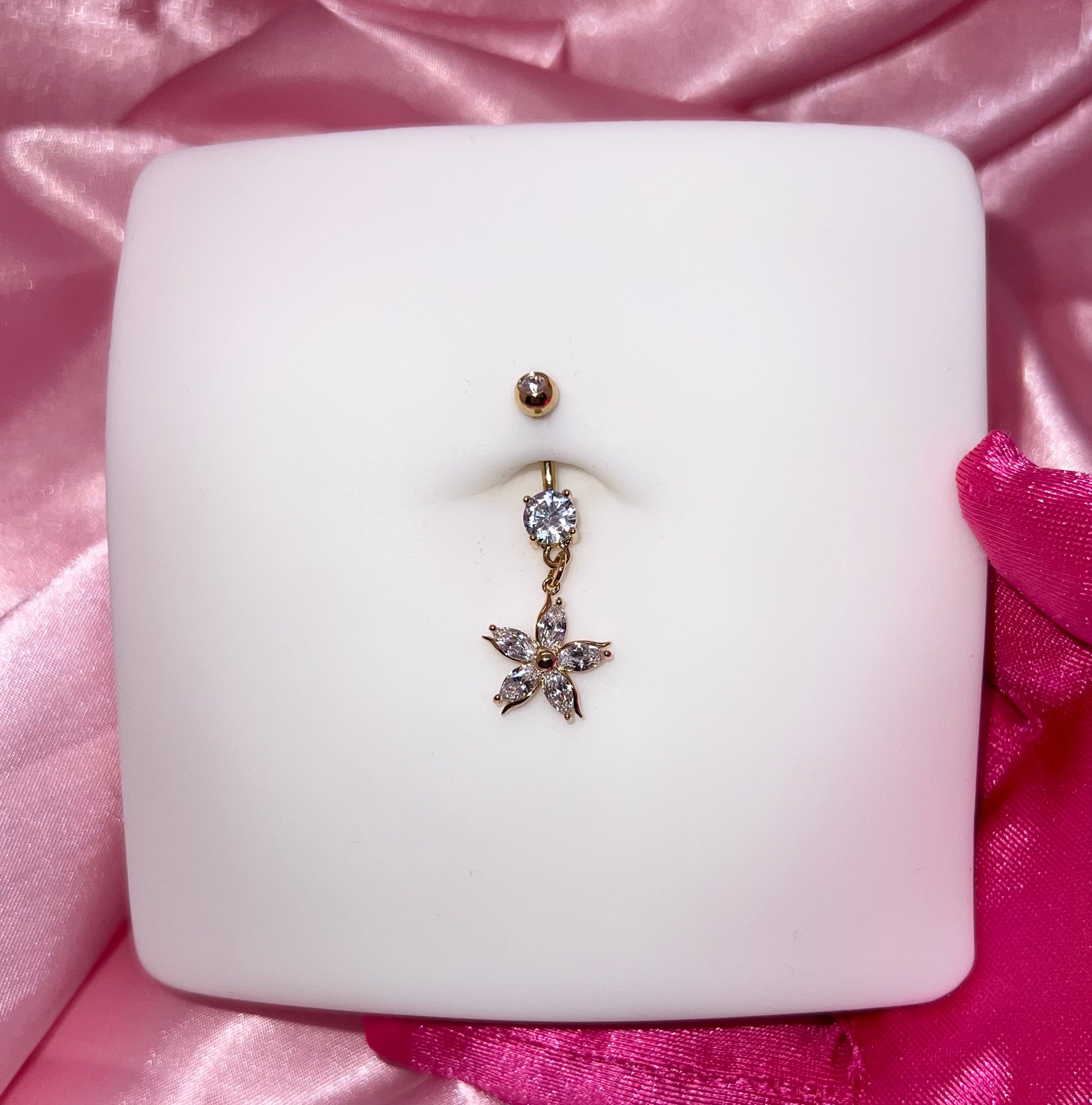 Ella Flower Belly Ring