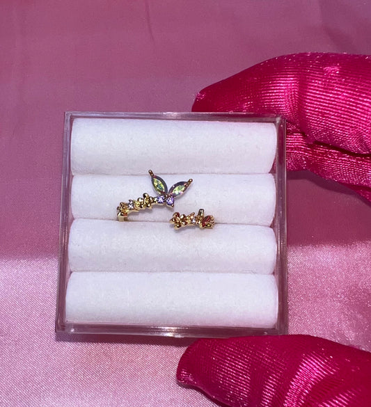 Alana Adjustable Butterfly Ring 🦋