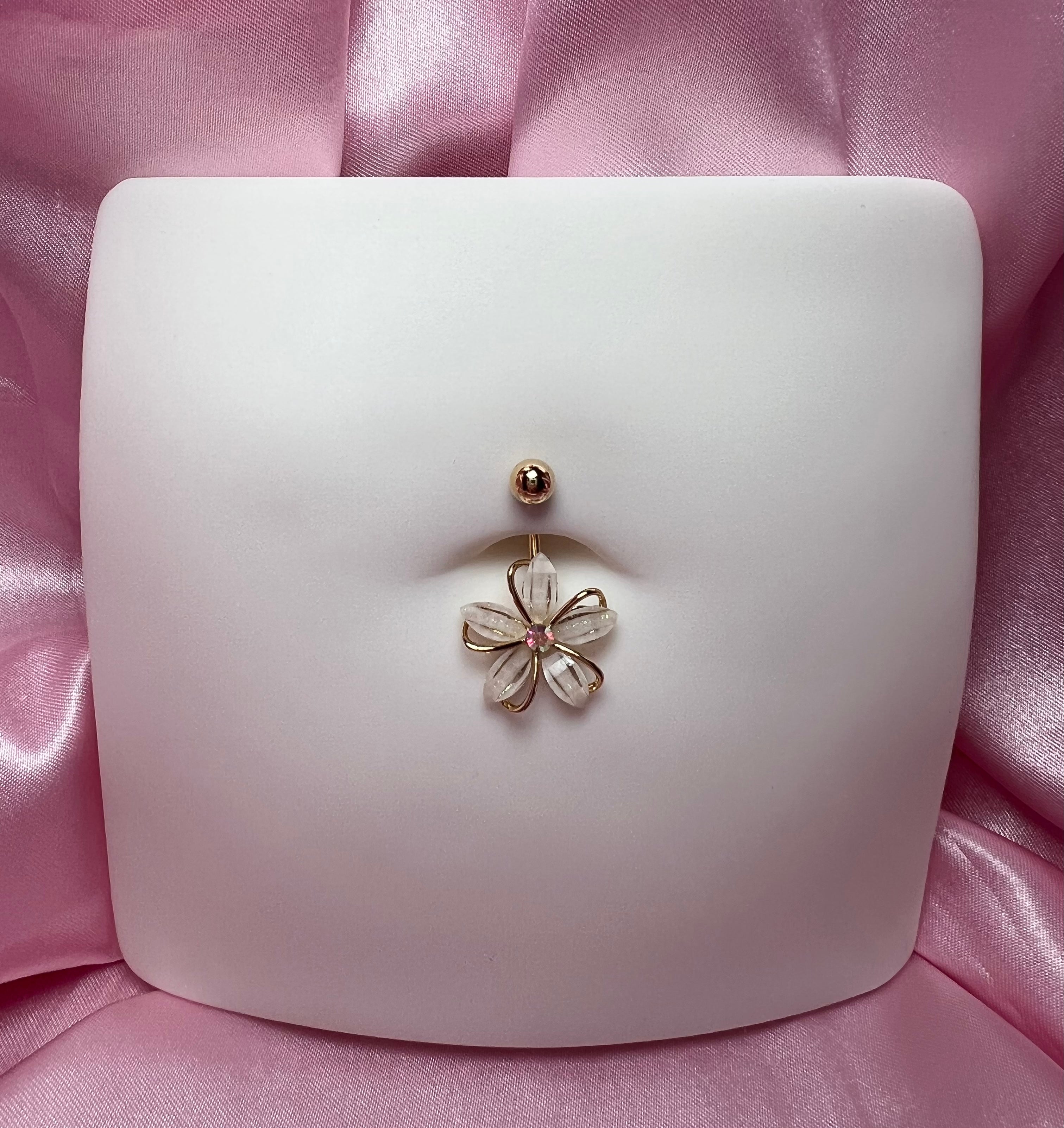 Mia Flower Belly Ring