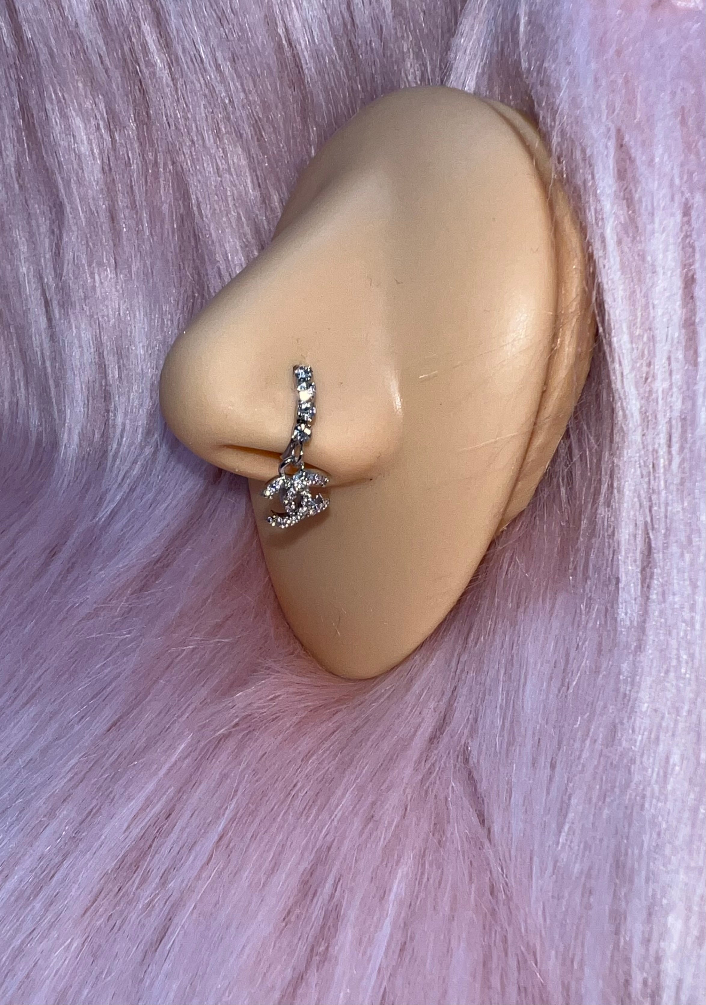 Material Girl Dangle Nose Ring