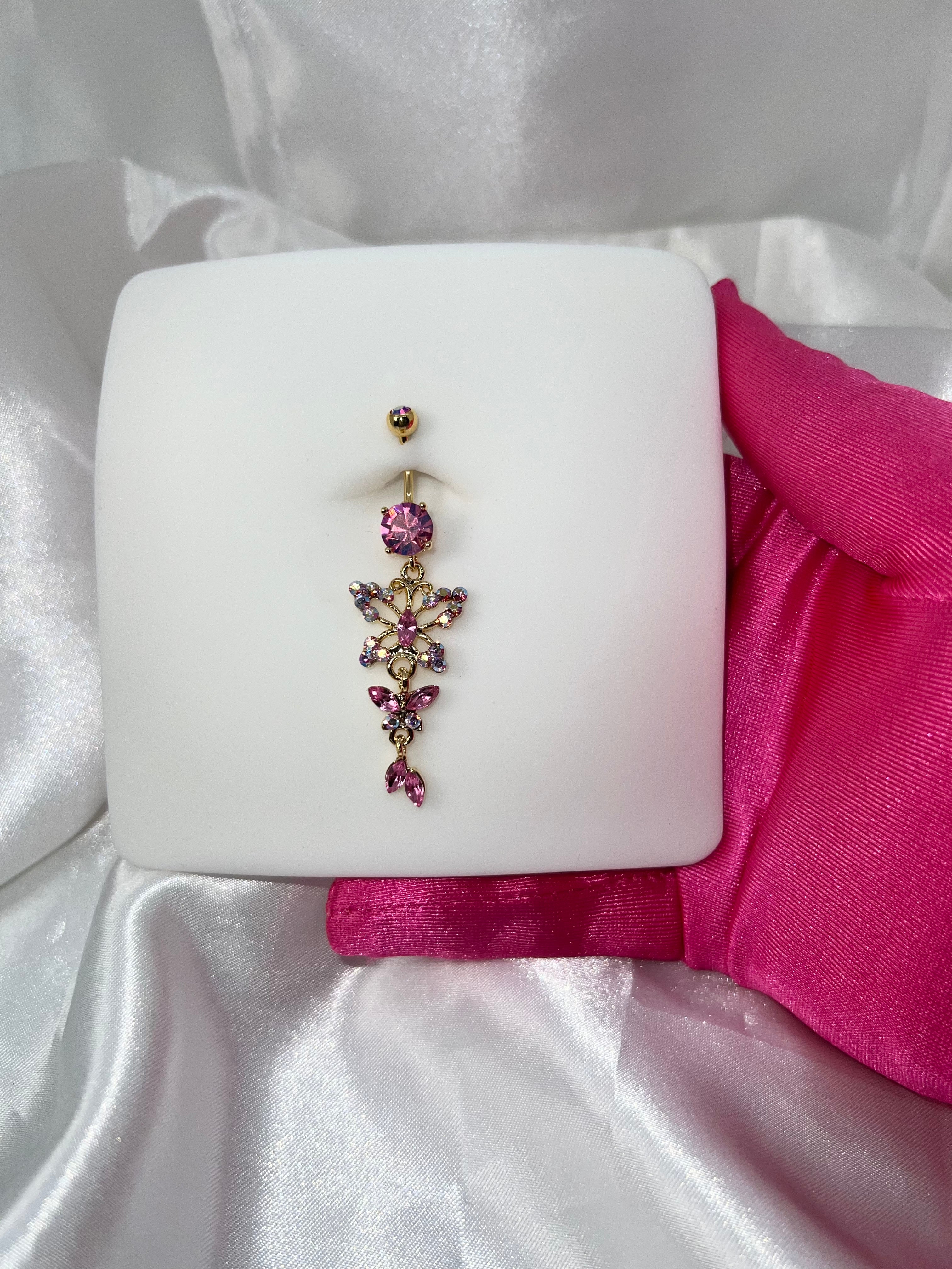 Sophia Butterfly Belly Ring