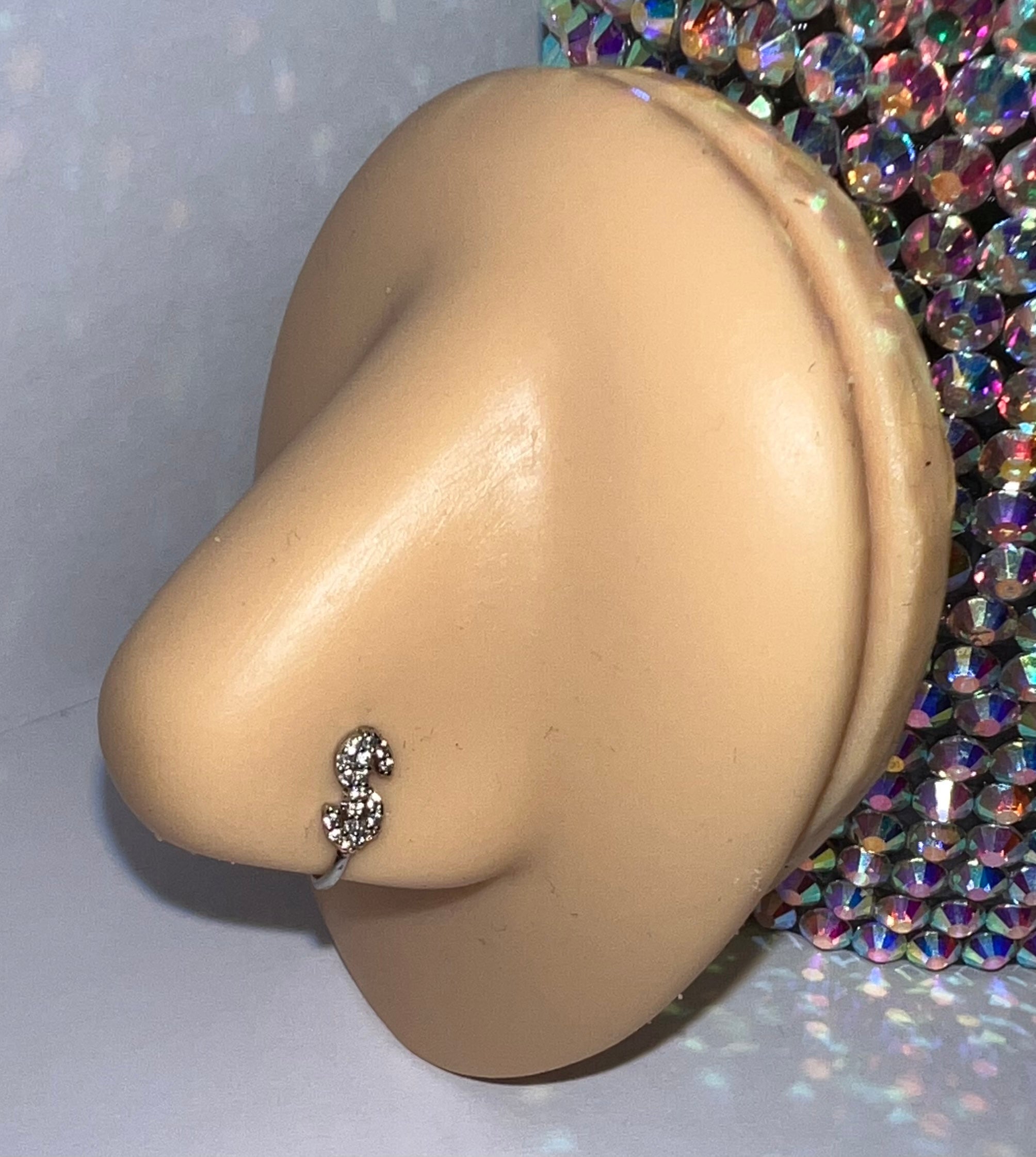 Dollar Signs Nose Cuff