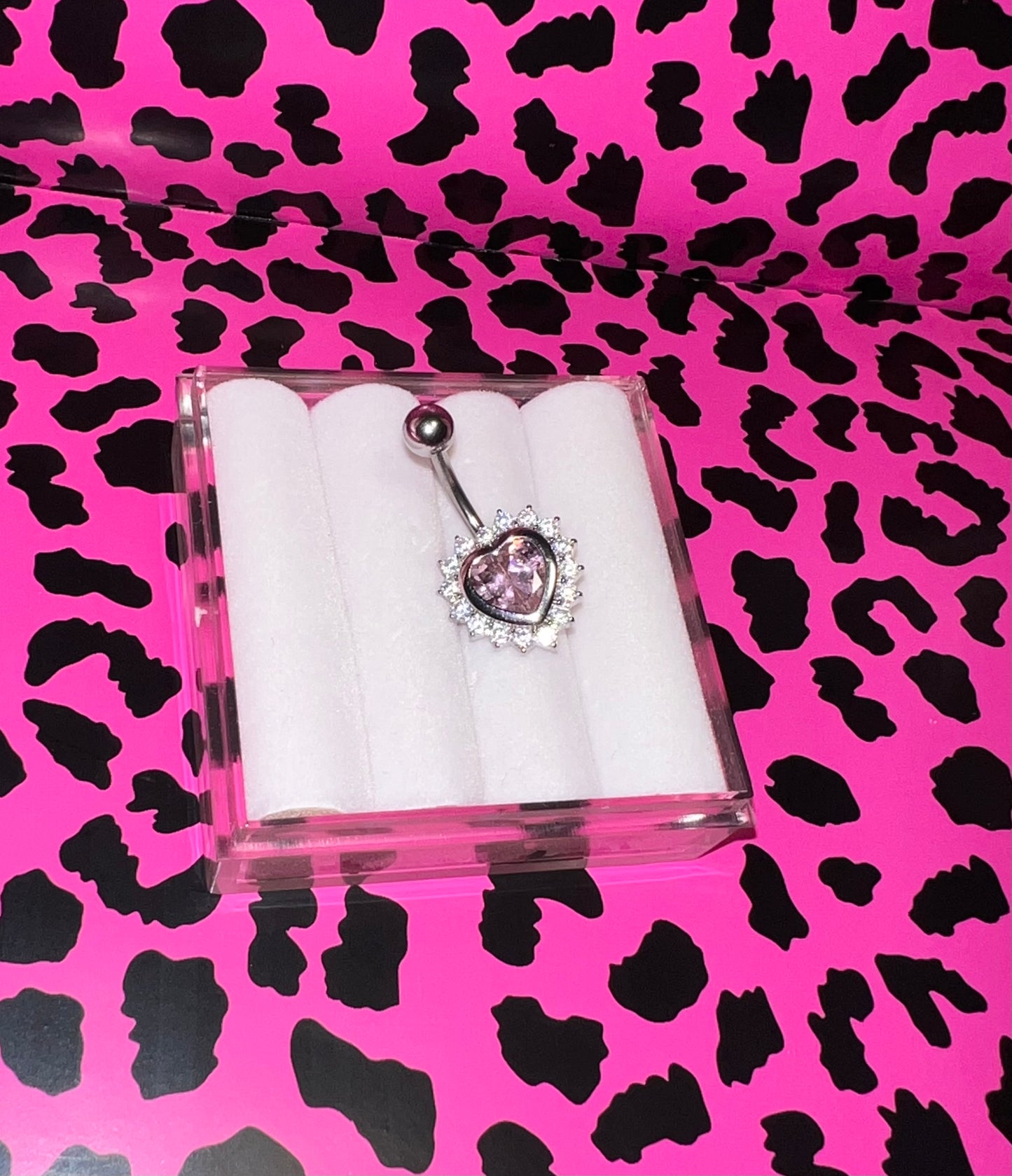 Princess Heart Belly Ring 💖