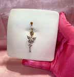 Chyna Longer Bar Belly Ring