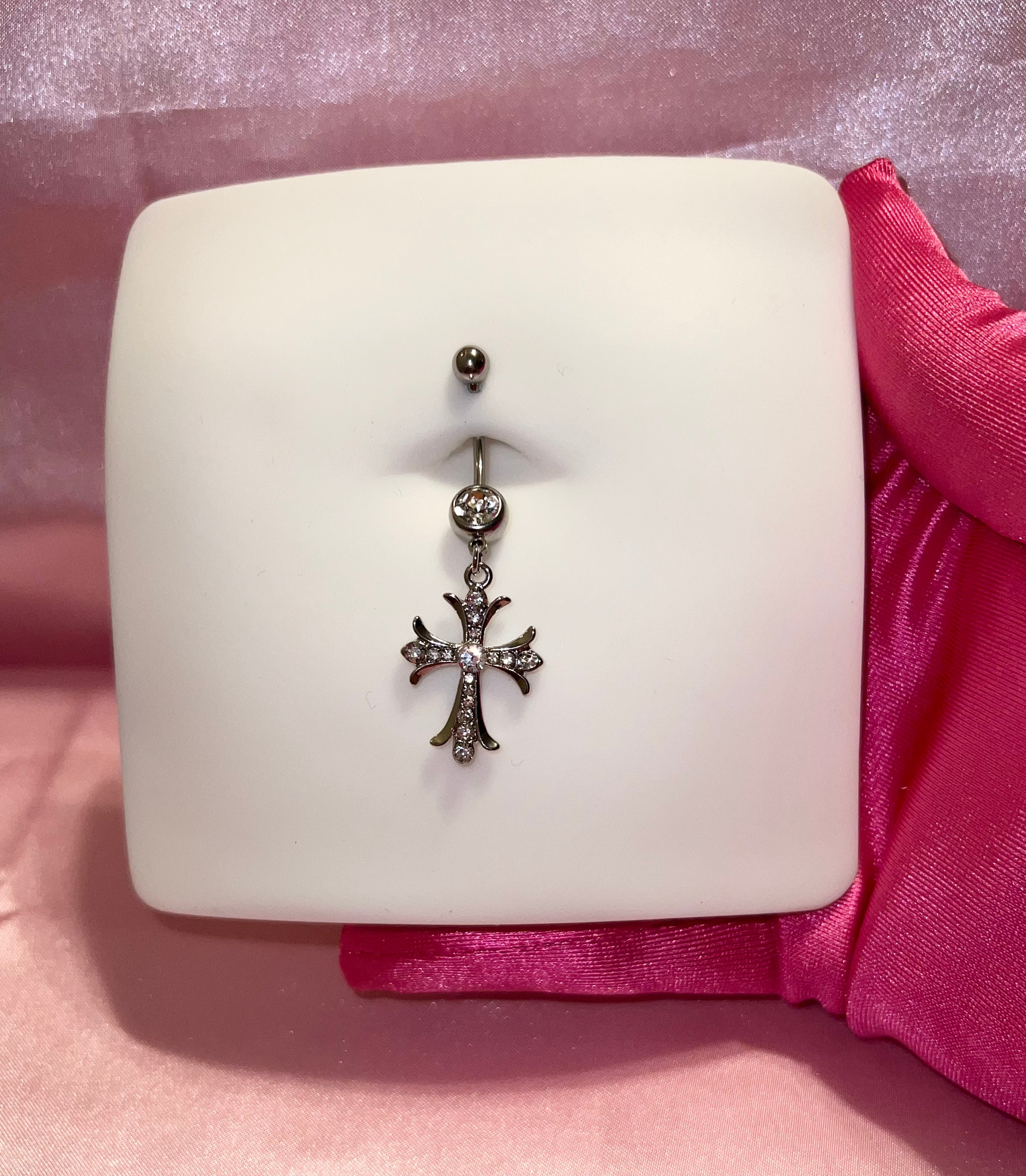 Brooklyn Longer Bar Belly Ring