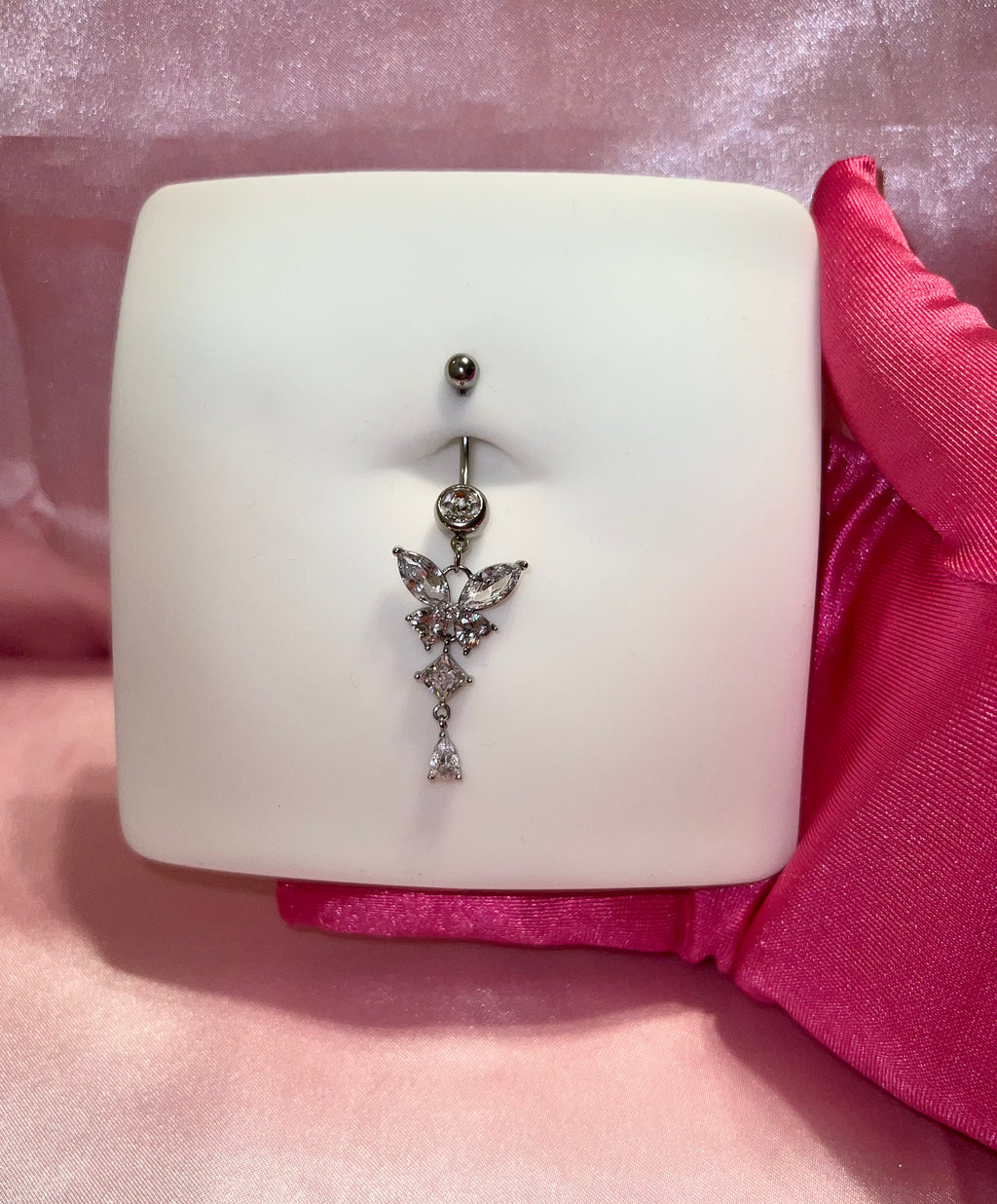 Chyna Longer Bar Belly Ring