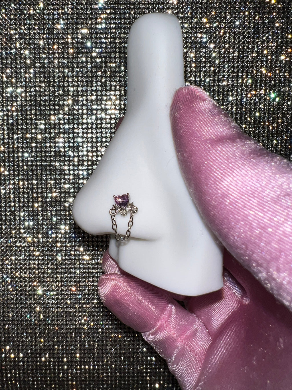 Brooke Chain Nose Ring