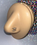Double C Nose Ring